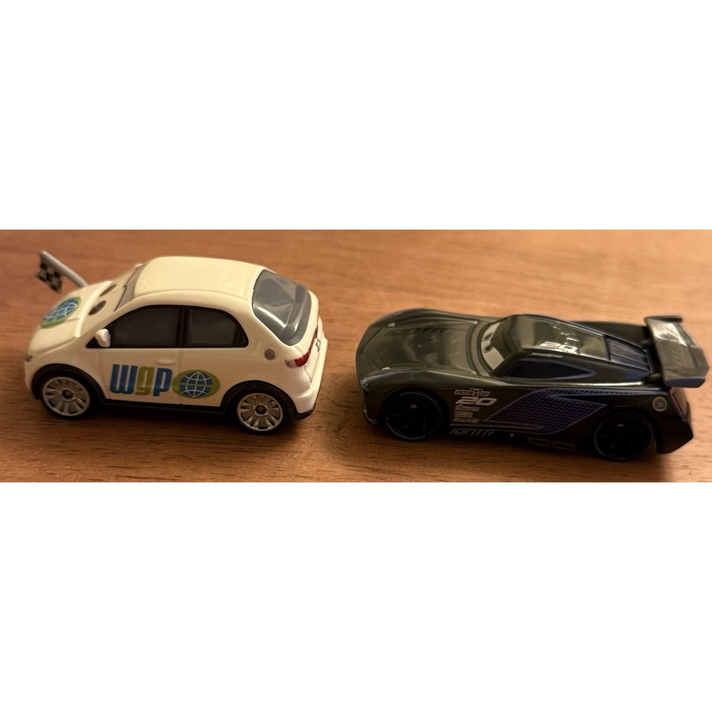 Jackson Storm No.20 Toy Car 1:55 Pixar Cars Diecast + Erik Lanely Disney Movie - Picture 3 of 7